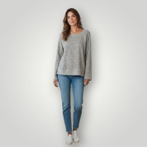 Marc New York Andrew Marc Performance Studded Sweatshirt Womens‎ Medium New